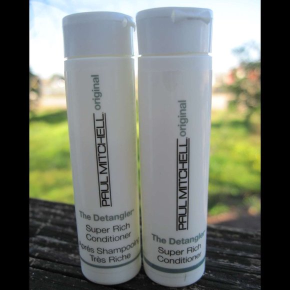Paul Mitchell Original The Detangler Super Rich 4 Conditioners 1 Shampoo Samples - Picture 2 of 12